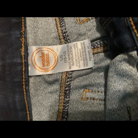 Wonder Nation | Girls Skinny Jeans - Picture 4 of 5